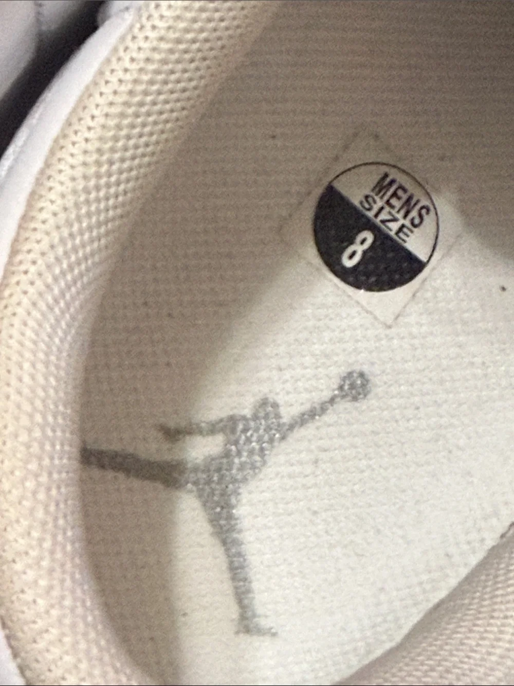 Nike Air Jordan Men’s V.5 Grown Low-Top Sneakers - White